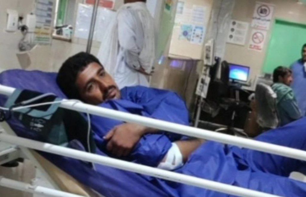 زخمی شدن یک سوختبر بلوچ با تیراندازی نیروهای نظامی در راسک