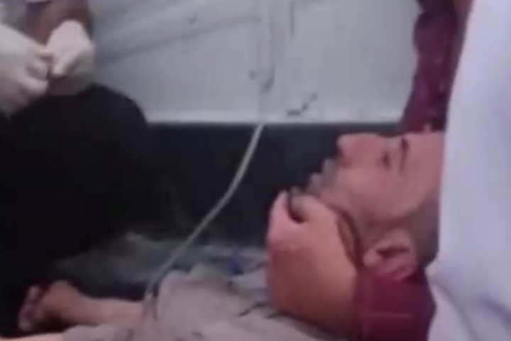 زخمی شدن یک کولبر در نوارمرزی نوکان سردشت+ویدیو
