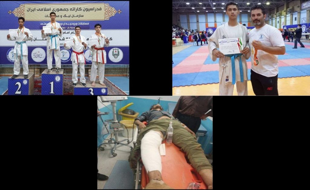 زخمی شدن یک کولبر عضو تیم ملی کاراته ایران در نوارمرزی بانه