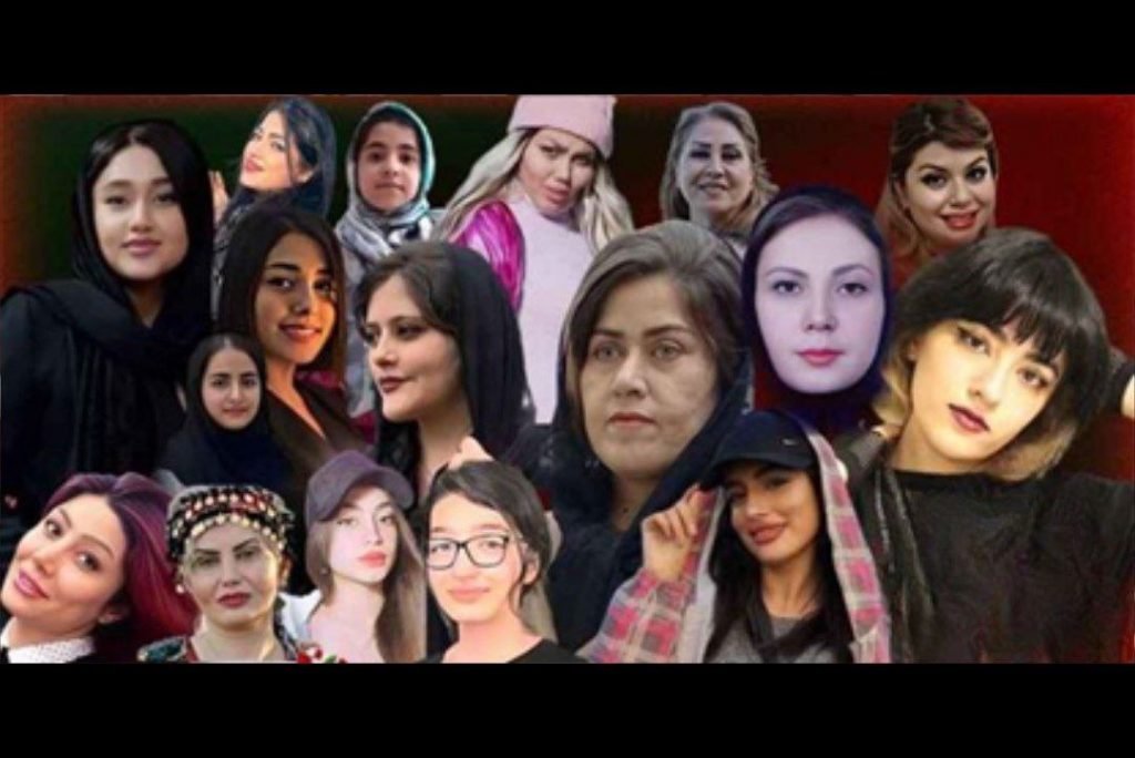 کشته شدن ۷۴ زن توسط نیروهای سرکوبگر جمهوری اسلامی در جریان قیام ژینا