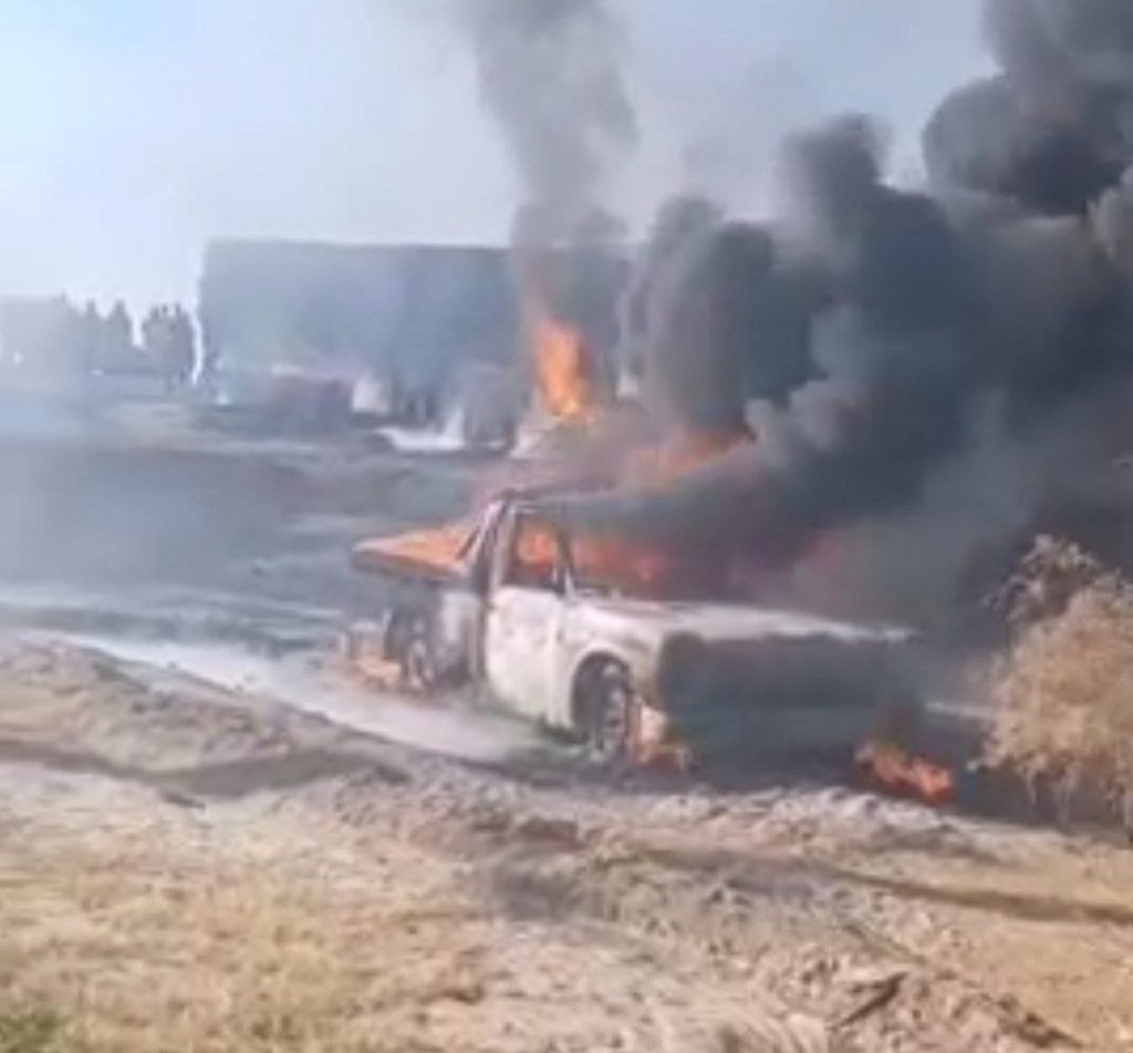 کشته و زخمی شدن چهار شهروند بلوچ از جمله سه سوختبر در ايرانشهر + ویدیو