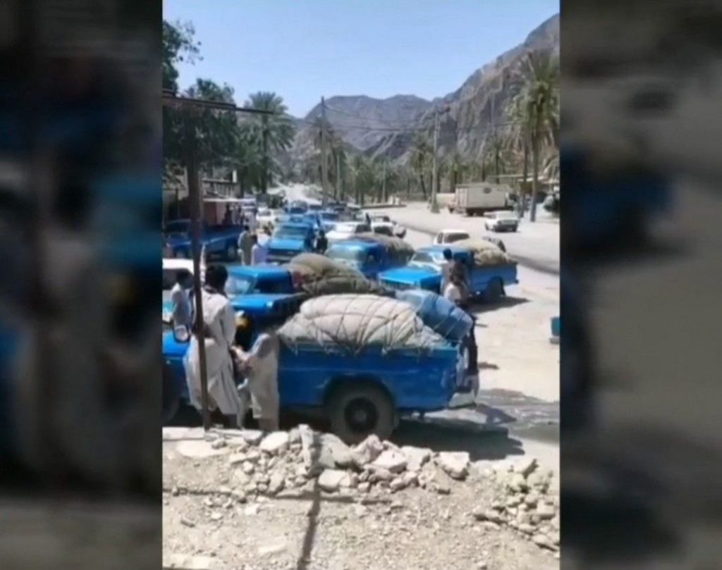 زخمی شدن دو سوختبر در شهرستان سرباز+ویدیو