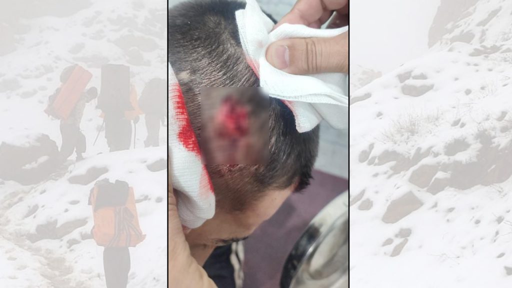 ضرب و شتم کولبران و زخمی شدن یک کولبر توسط نیروهای رژیم در نودشه