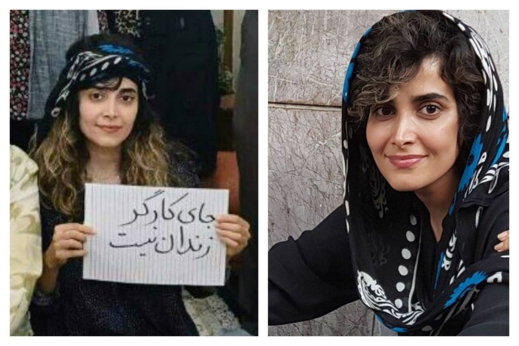 تهران؛ تایید حکم پنج سال و هشت ماه حبس آنیشا اسداللهی در دادگاه تجدید نظر
