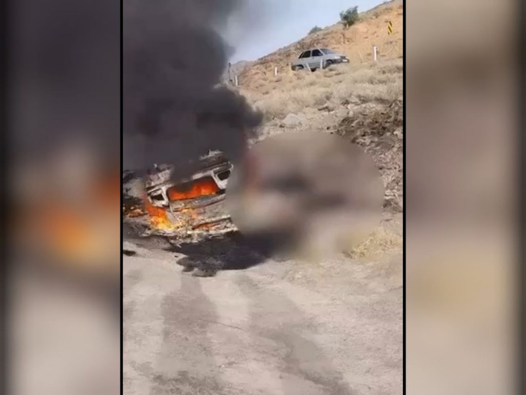 کشته و زخمی شدن دو سوختبر در محور زاهدان – خاش + ویدیو