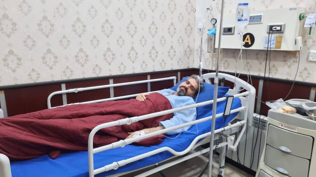 عزیز قاسم‌زاده، معلم زندانی در زندان لاکان رشت مورد عمل جراحی قرار گرفت