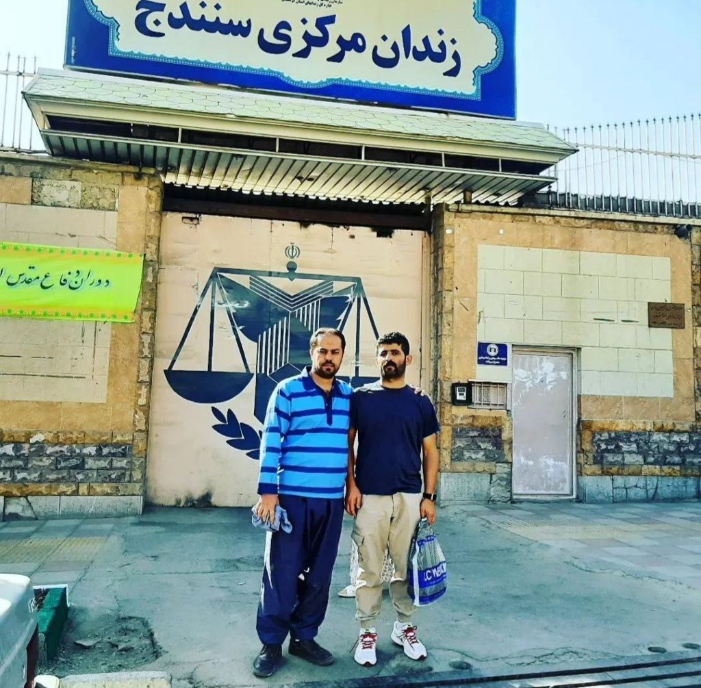 سنندج؛ آزادی آزاد عباسی از زندان سنندج