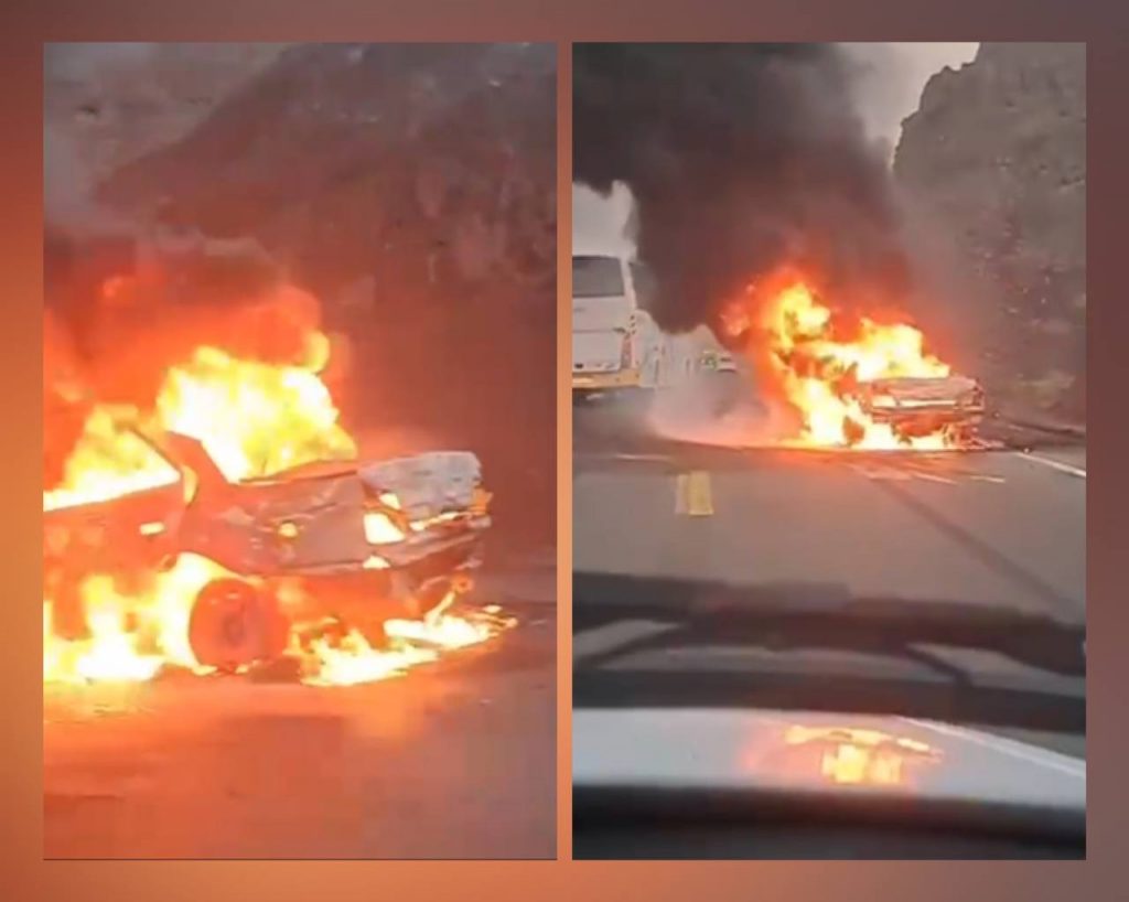 زاهدان؛ جان باختن دو سوختبر بلوچ در پی تصادف و آتش سوزی خودرو+ویدیو