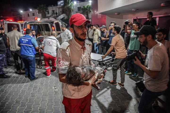 کشتار مردم غزه از سوی دولت اسرائیل با یک ابراز اراده جهانی می‌تواند متوقف شود