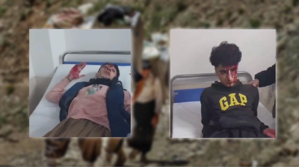 تکمیلی: نوسود؛ زخمی شدن چندین کولبر از جمله دو کودک کولبر با پرتاب سنگ از طرف نیروهای مرزبانی رژیم